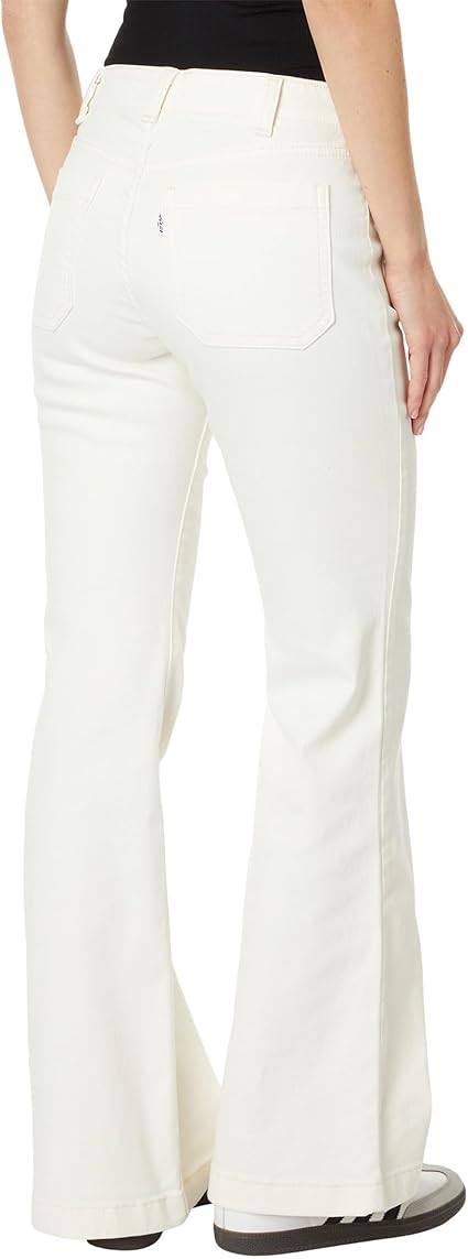 Levi's Women's Off White Superlow Flare Pants  | Levi's in Lebanon