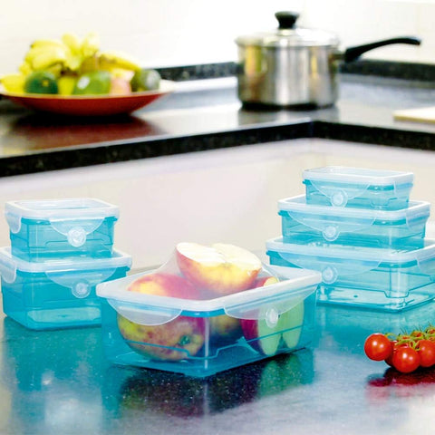 Durandal Blue Transparent Clever Storage Boxes 6pcs | Durandal In Lebanon