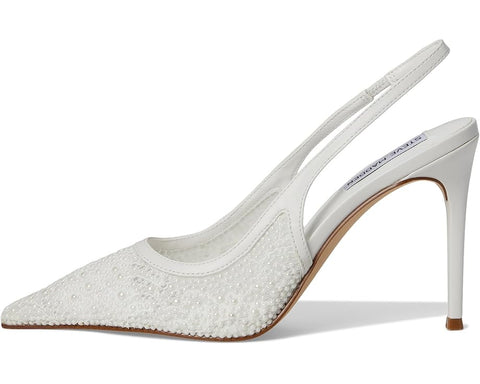Steve Madden Women's White Reyes Heel | Steve Madden In Lebanon