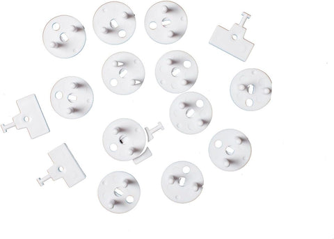 Safety 1st White 12 Socket Covers with Key | Safety 1st In Lebanon