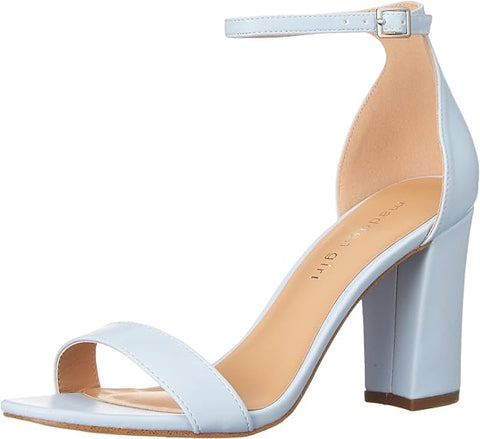 Madden Girl Women's Light Blue Sashha Heeled Sandals | Madden Girl In Lebanon