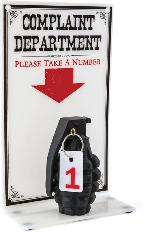 BigMouth Replica Inc. Funny Complaint Department Novelty Desk Sign | BigMouth In Lebanon