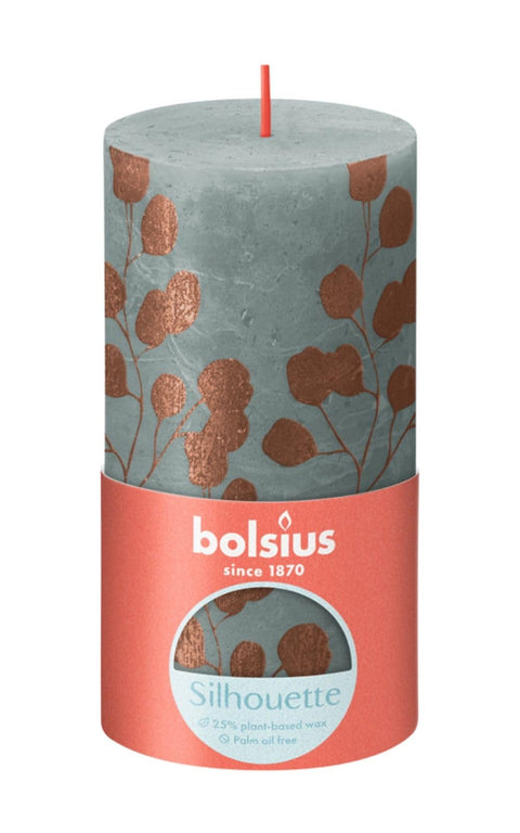 Bolsius Since 1870 Dark Green Silhouette Candles | Bolsius In Lebanon