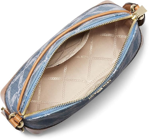 Michael Kors Women's Blue\Brown Crossbody | Michael Kors In Lebanon