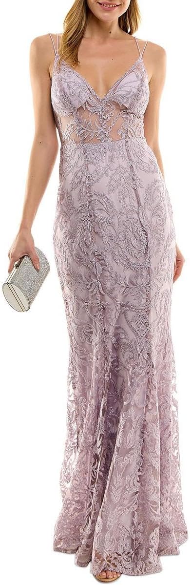 Speechless Women's Lilac Dress ABF31