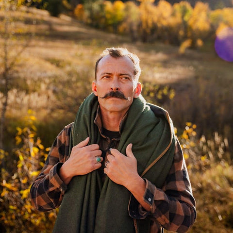 Arcturus Olive Green Warm Thick & Washable Military Wool Blanket | Arcturus In Lebanon