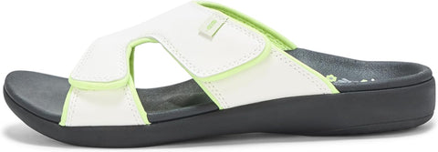 REVITALIGN Women's White Kholo Enjoy Slide Slipper |REVITALIGN In Lebanon