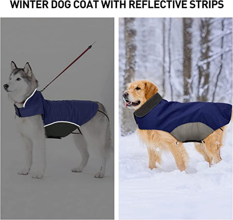 Bwiv Winter Coat for Large Dogs) AM167 X001331ILB1