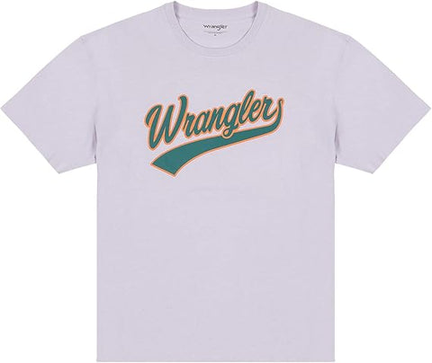 Wrangler Men's Thistle Purple Branded T-Shirt | Wrangler In Lebanon