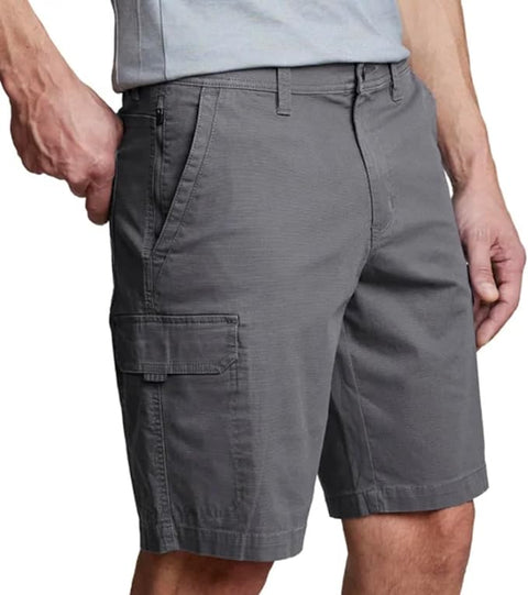 Copper & Oak Men’s Grey Venture Ripstop Stretch Cargo Shorts | Copper & Oak In Lebanon