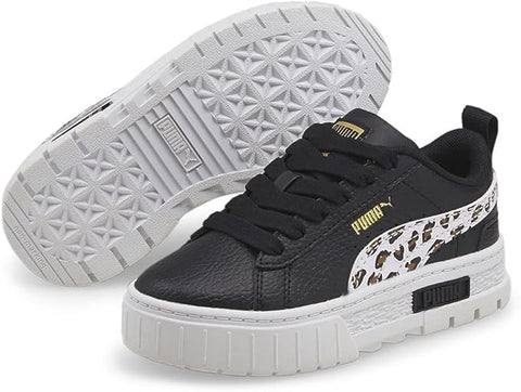 Puma Women's Black-Tiger's Eye Mayze Wild Sneakers | Puma In Lebanon