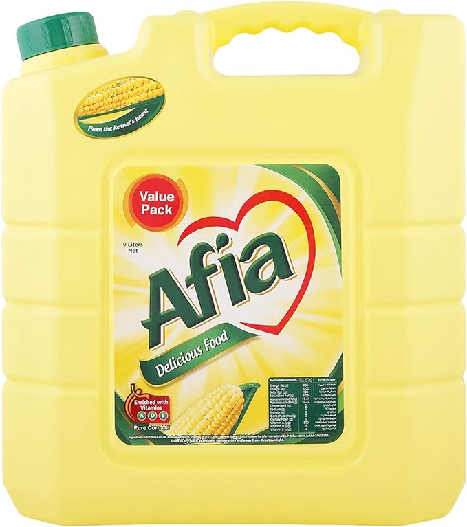 Afia Pure Corn Oil 9L | AfiaIn Lebanon