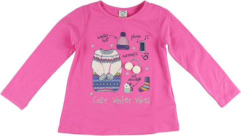 Charanga Girl's Pink Sweatshirt 77304 CR15 shr