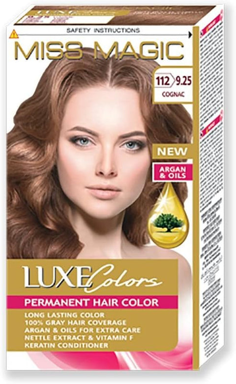 Miss Magic Luxe Colors Permanent Hair Colour Cognac 9.25