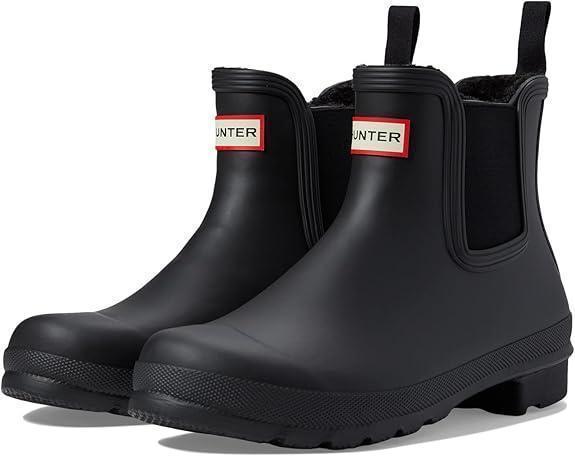 Hunter Women's Black Insulated Chelsea Boot | Hunter In Lebanon