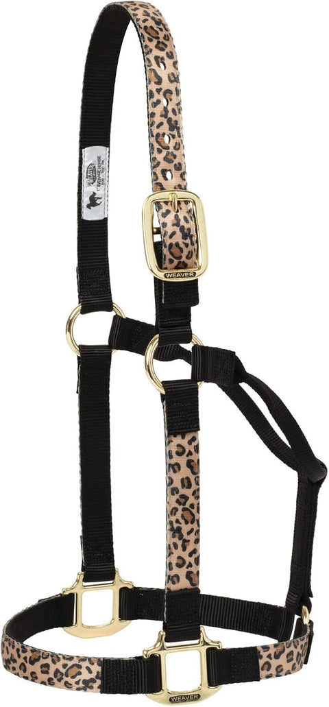 Weaver Leopard Leather Chevron Non-Adjustable Nylon Horse Halter   |Weaver in Lebanon
