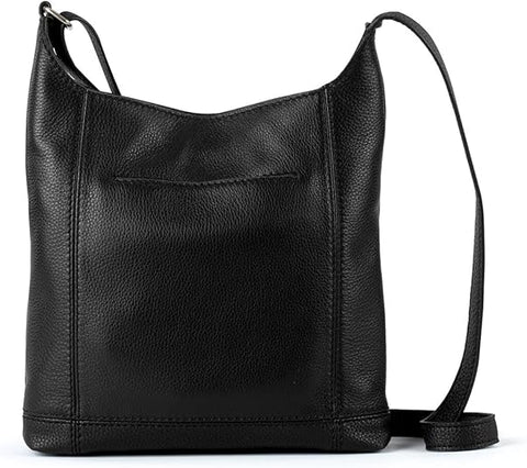 The Sak Women's Black Premium Leather Crossbody Bag | The Sak In Lebanon