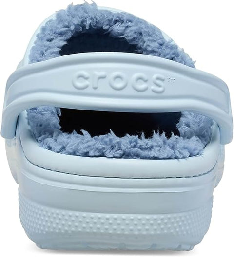Crocs Women's Blue Baya Lined Clogs Fuzzy Slippers |Crocs In Lebanon