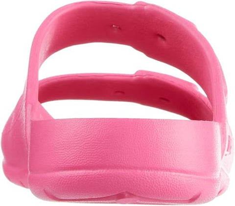 Totes Girl's Pink Everywear Molded Double Buckle Slide Slipper |Totes In Lebanon