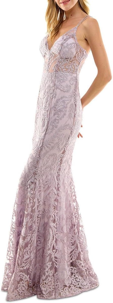 Speechless Women's Lilac Dress ABF31