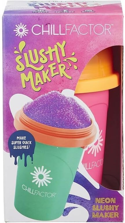 Chillfactor Pink Slushy Maker with Reusable Cup and Straw  | Chillfactor In Lebanon