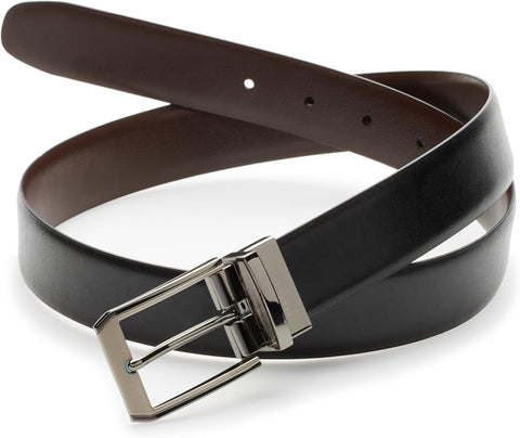 Perry Ellis Protfolio Men's Navy  Reversible Belt Black Brown Bonded Leather  | Perry Ellis Protfolio  in Lebanon