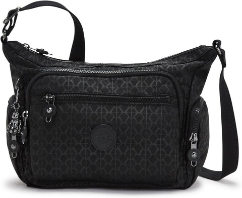 Kipling Women's Black Pattern Printed Shoulder Bag | Kipling In Lebanon