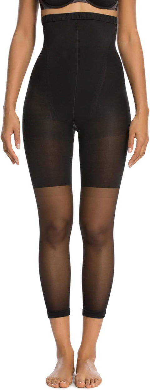 SPANX Women's Black Original Shaping High-Waisted Footless Sheers Pantyhose|SPANX In Lebanon