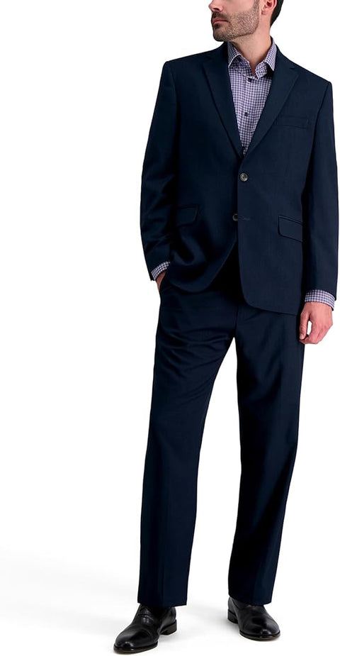 Haggar Men's Navy Premium Stretch Classic Fit Blazer |Haggar In Lebanon