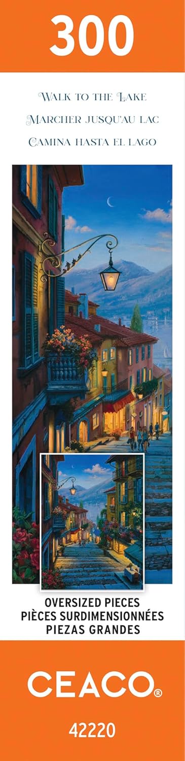 Ceaco Walk to The Lake - 300 Oversized Piece Jigsaw Puzzle | Ceaco In Lebanon