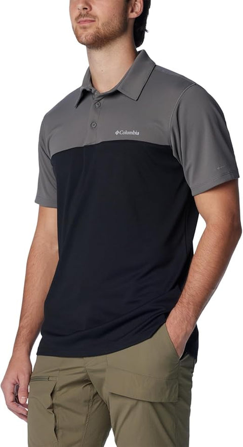 Columbia Men's Black & Gray Narrows Pointe Short Sleeve T-Shirt | Columbia In Lebanon
