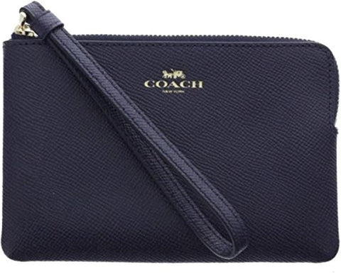 Coach Women's Navy Leather Wallet | Coach In Lebanon