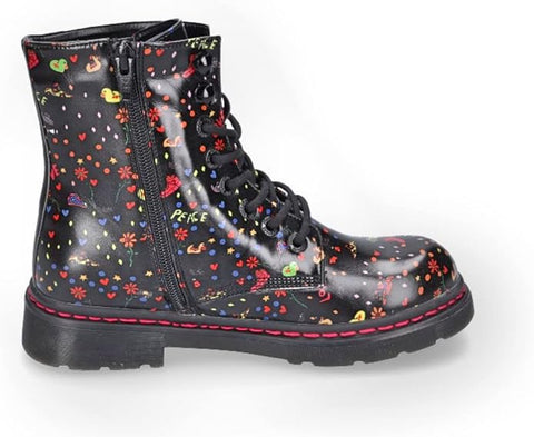 Dockers By Gerli Girl's Multicolor Lace-Up Boots | Dockers In Lebanon