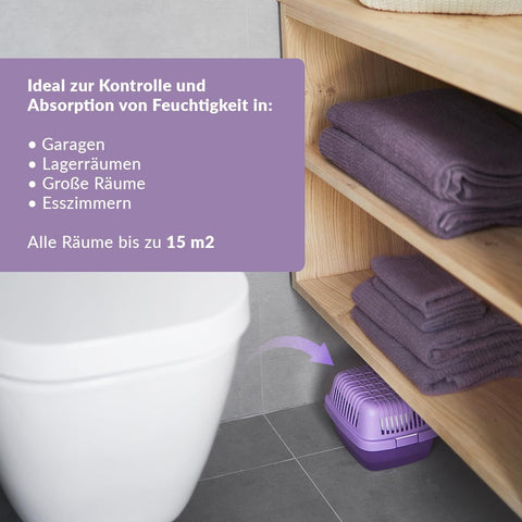 Humydry Lilac Dehumidifier For Healthy Indoor Climate 2 x 250g | Humydry In Lebanon