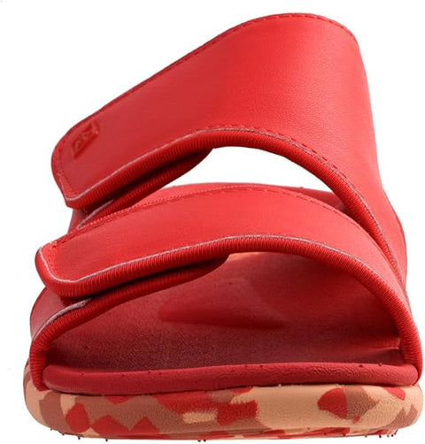 Spenco Women's Red Kholo Nuevo Camo Slide Slipper |Spenco In Lebanon