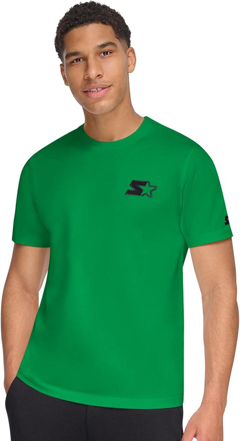 Starter Men's Green Soft Embroidered Logo T-Shirt | Starter In Lebanon