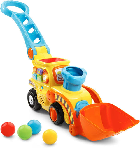 VTech Bulldozer Pop-a-Balls Push & Pop Toy|VTech In Lebanon