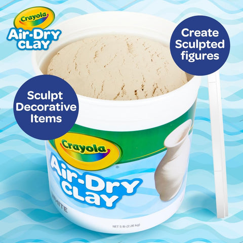 Crayola Air Dry Clay (5lbs) Natural White Modeling Clay | Crayola In Lebanon