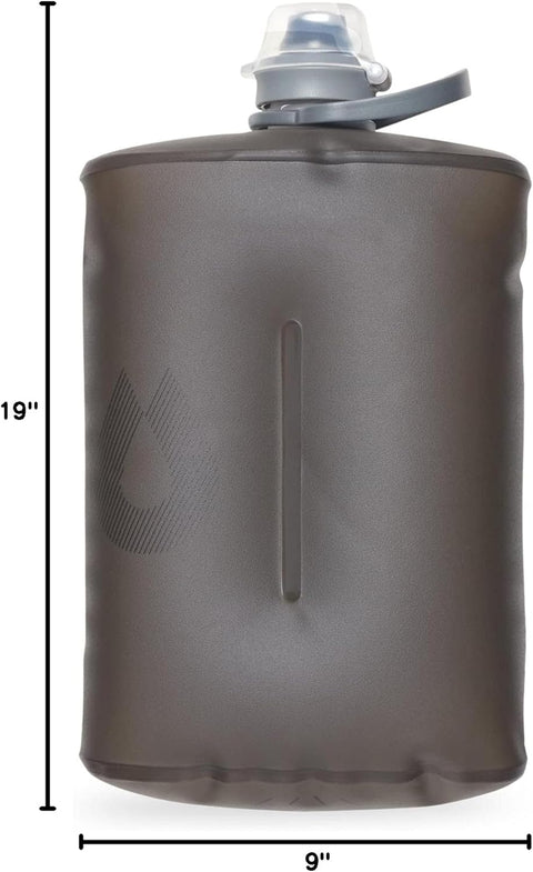 HydraPak Mammoth Grey Stow Collapsible Water Bottle –  1L | HydraPak In Lebanon