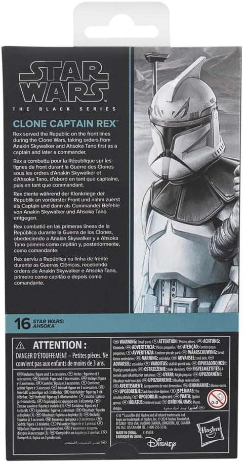 Hasbro Star Wars The Black Series Clone Captain Rex Figure | Hasbro In Lebanon