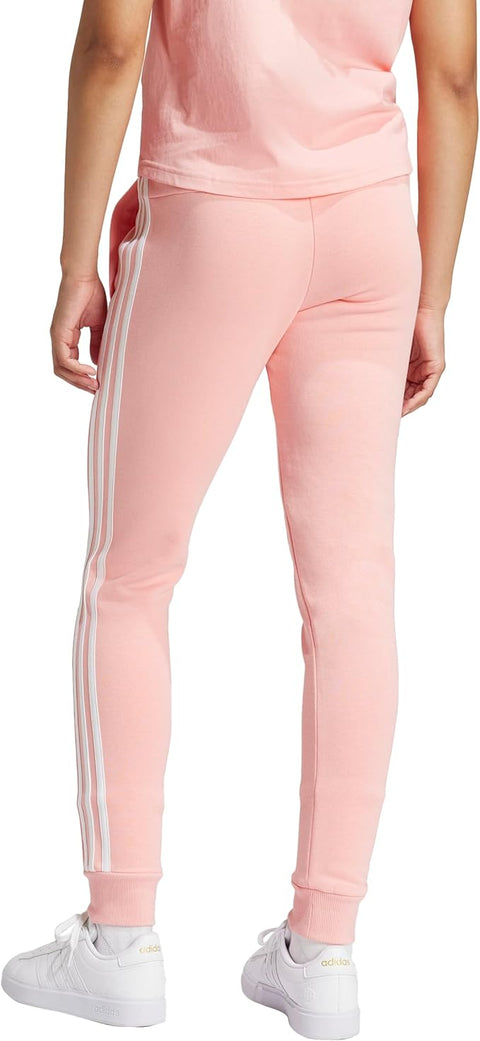 Adidas Women's Coral Essentials 3-Stripes Fleece Sweatpants | Adidas In Lebanon