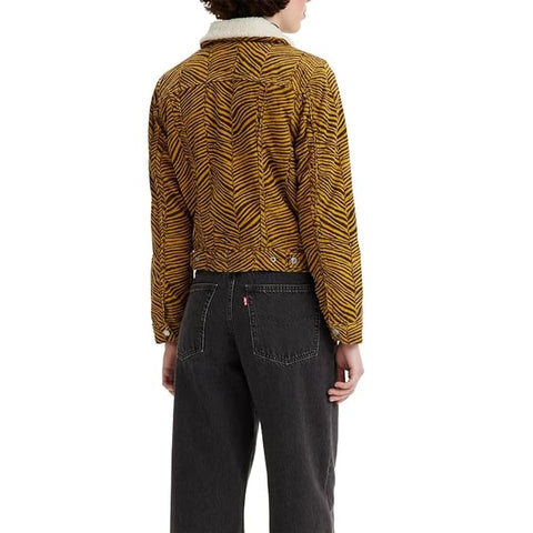 Levi's  Women's  Original Corduroy Trucker with Sherpa Lining Jacket  |Levi's In Lebanon