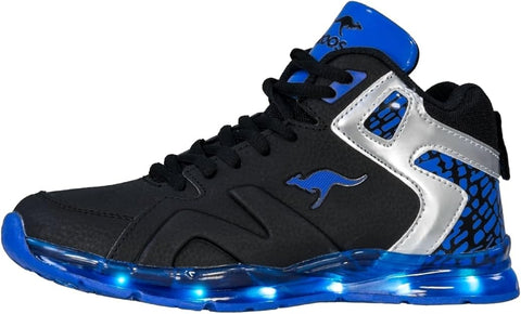Kangaroos Unisex Black & Blue Ankled sneakers | Kangaroos in Lebanon