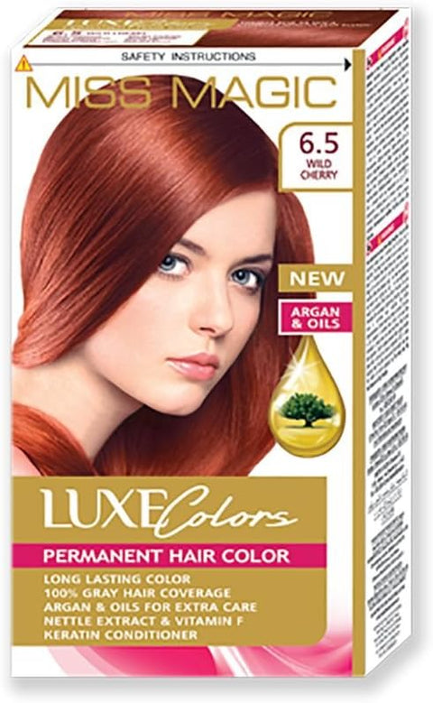 Miss Magic Luxe Colors Permanent Hair Colour Wild Cherry 6.5