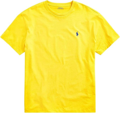 Polo Ralph Lauren Boys' Yellow Cotton Crewneck T-Shirt | Polo Ralph Lauren in Lebanon