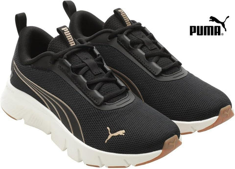 Brand New PUMA Women's Flex Lite Sneaker (Black/Bronze)