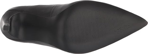 Guess Women's Black Seanna Leather Heels |Guess In Lebanon