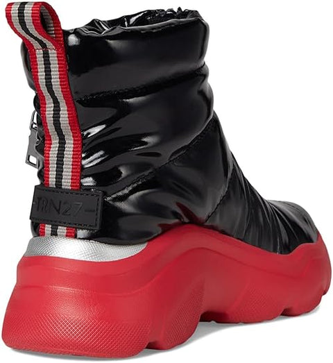 Naturalizer Women's Black And Red Think Royln X Shadow Water Repellent Fashion Boot  | Naturalizer  In Lebanon