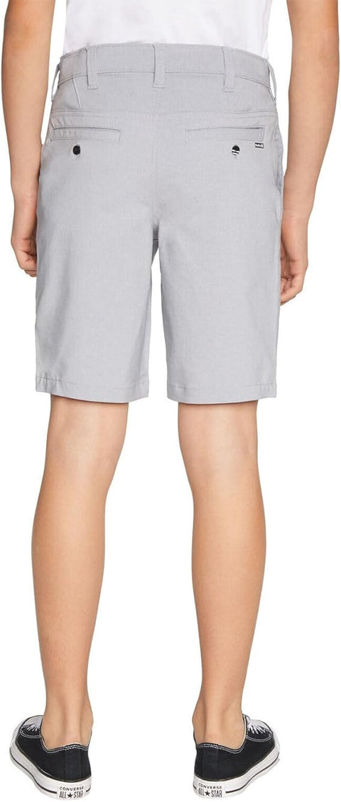 Hurley Boy's Gray Youth Hybrid Short |Hurley In Lebanon