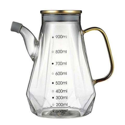 SD Home Glass Oil Dispenser Bottle with Scale (900ml) | SD Home In Lebanon